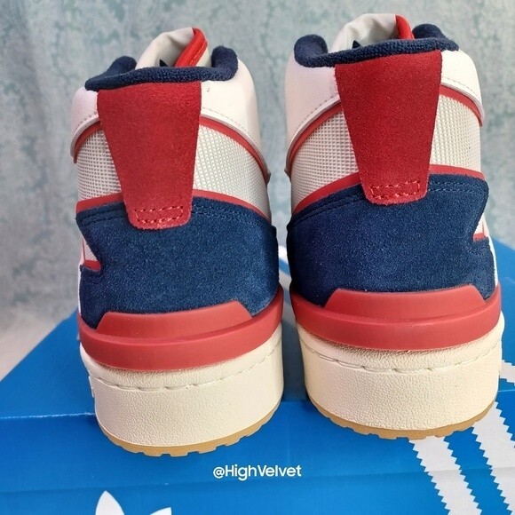 0050 adidas Originals Forum Exhibit Mid Shoes Men\'s sz 7 main image 4